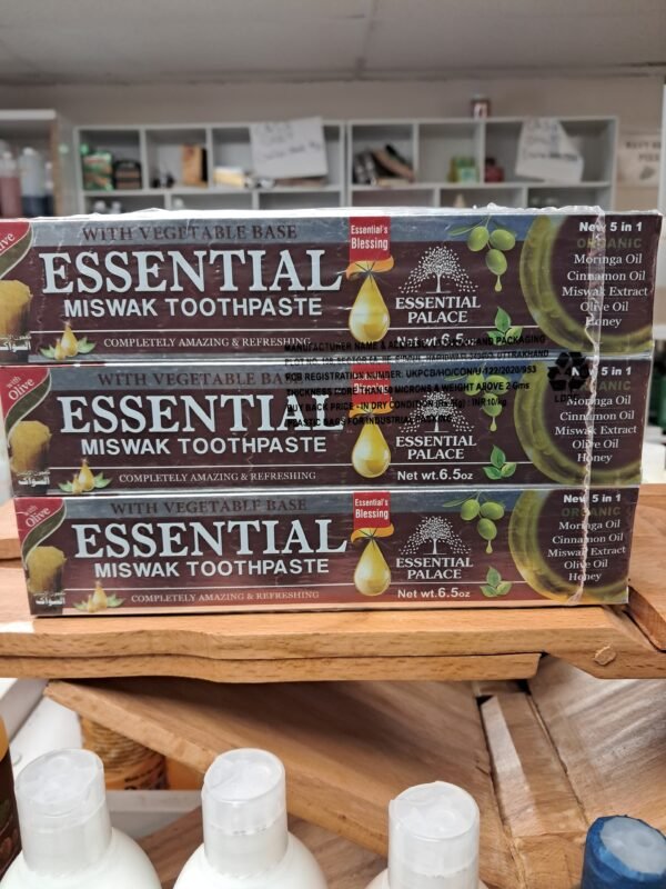 Essential Miswak Toothpaste – Nature’s Ultimate Oral Care