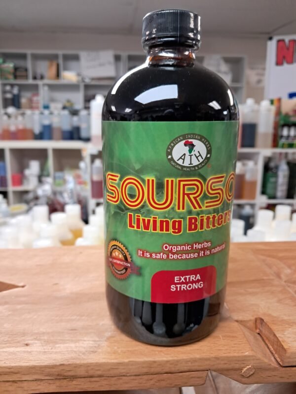 Organic Soursop Living Bitters (Extra Strong) – Powerful Detox & Wellness Tonic