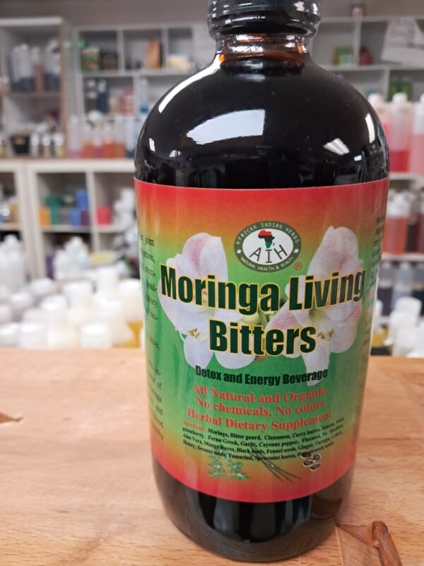 Moringa Living Bitters – Detox & Energy Beverage